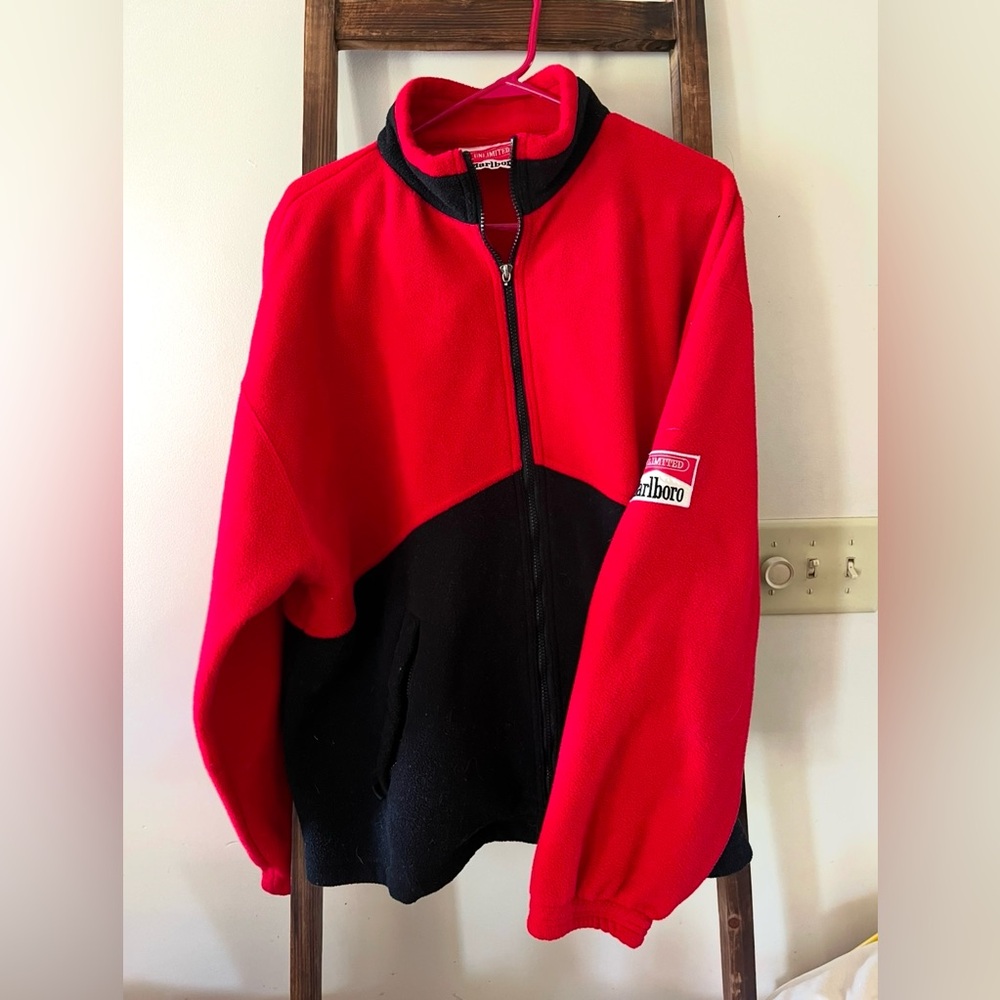 Marlboro fleece jacket